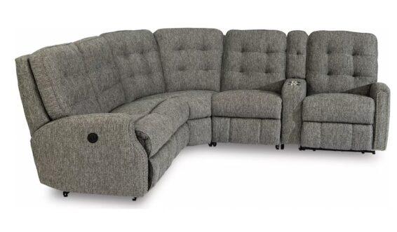 devon power reclining sectional