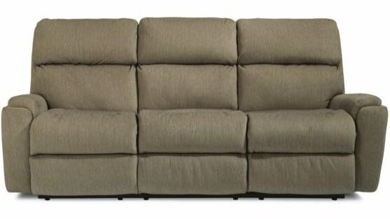 Flexsteel Rio Power Reclining Sofa with Power Headrests
