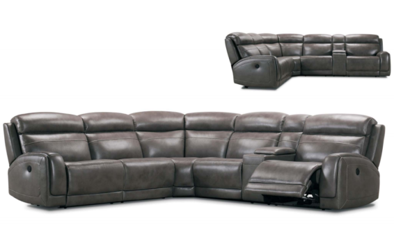 Rock Power Headrest Reclining Sectional