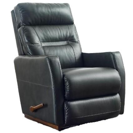 Lazboy Lennon Leather Rocker Recliner