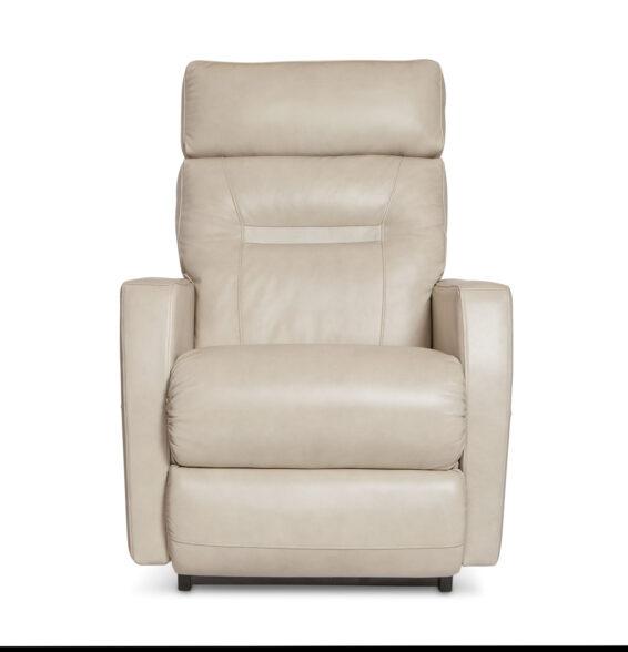Lazboy Lennon Leather Rocker Recliner - Image 2