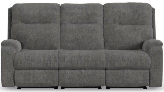 Flexsteel Penn Power Reclining Sofa with Power Headrest Lumbar