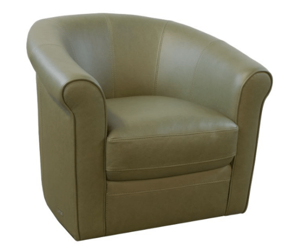 all leather swivel chair