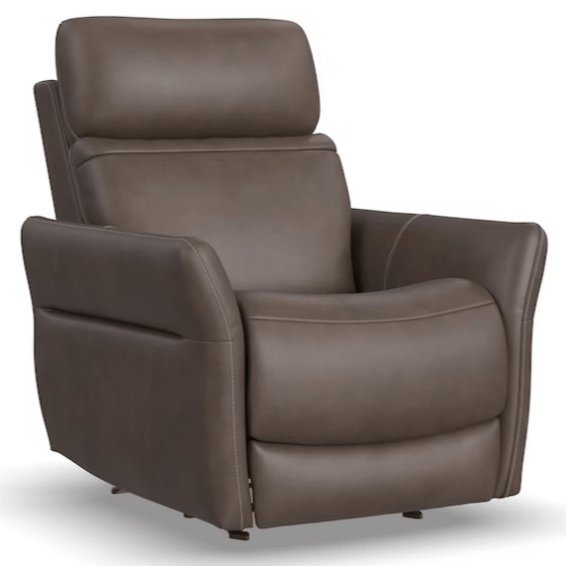 Flexsteel Power Rocking Headrest Recliner Lumbar Heat Massage
