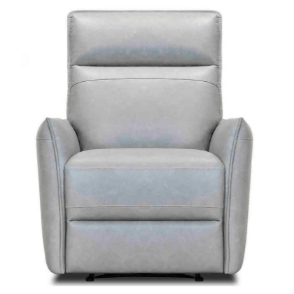 Leather Power Recliner with Power Headrest