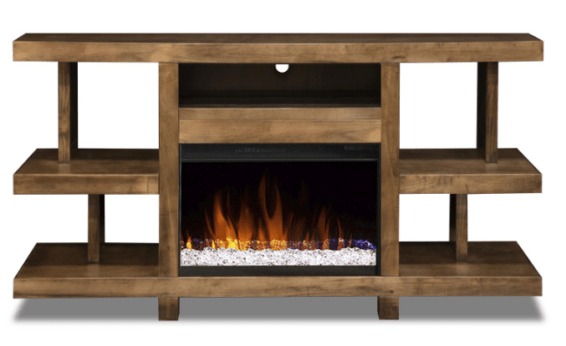 bourbon 67 fireplace console