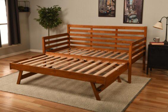 Slated Barbados Daybed with Jump Up