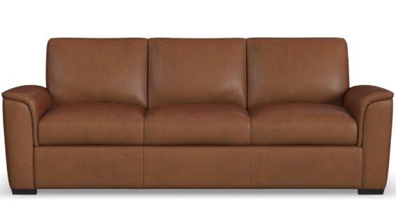 Flexsteel Henry Leather Sofa