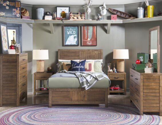 Summer Camp Brown Youth Bedroom