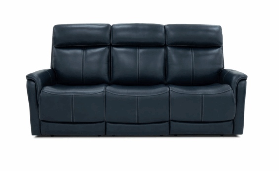 Flexsteel View Power Reclining Sofa with Headrest Lumbar
