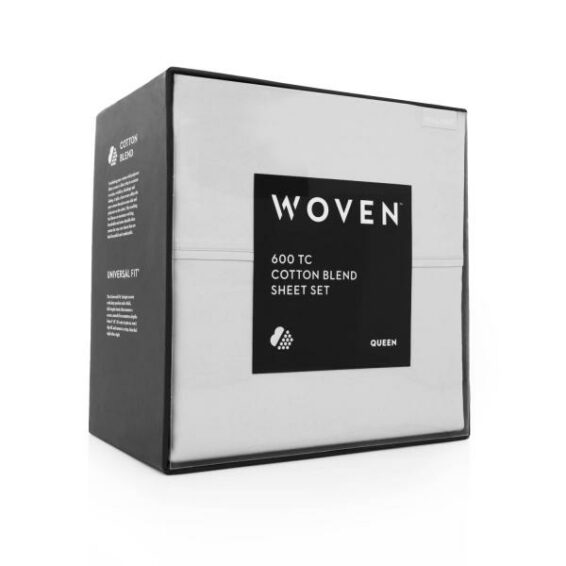 Malouf 600 TC Cotton Blend Bed Sheets