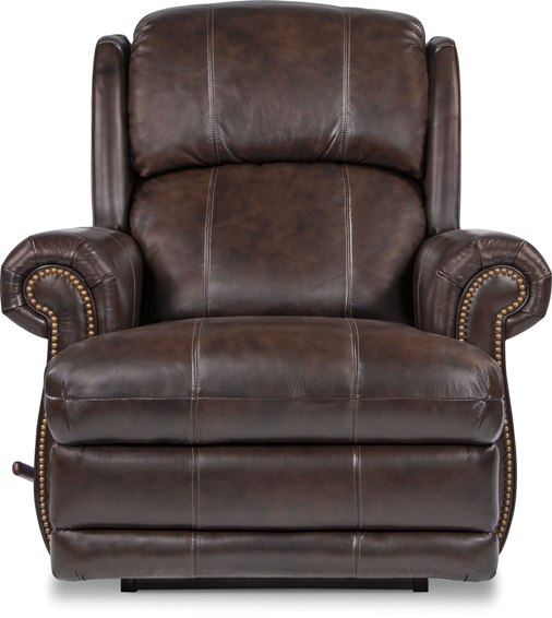 Lazboy Kirkwood Leather Rocker Recliner, Real Leather Recliners