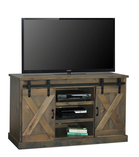 farmhouse barnwood 66" TV Console