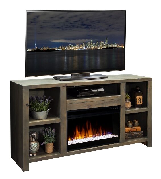 Creek 63" Fireplace Console