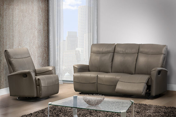 Elran L0032 Power Swivel Glider Recliner