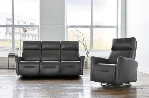 Elran L0052 Power Swivel Glider Recliner