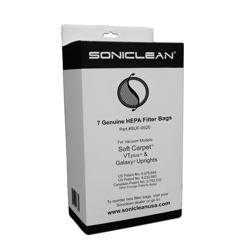 Soniclean Upright Hepa Filter Bags Johnson Furniture