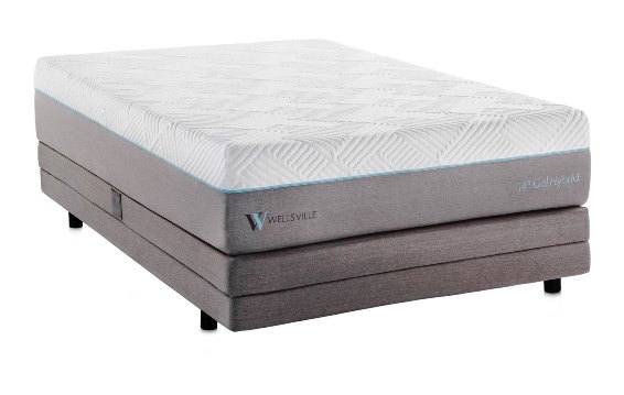 wellsville 14 gel hybrid mattress queen