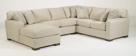 flexsteel bryant sectional