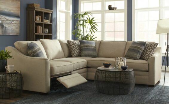 craftmaster reclining sectional