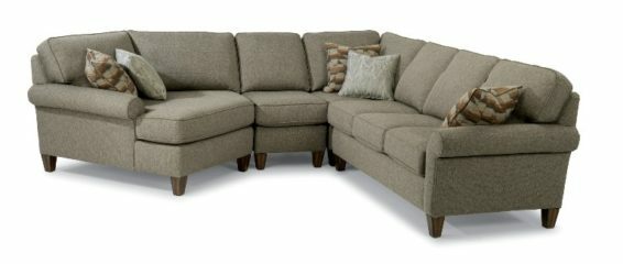 flexsteel westside sectional